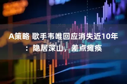 A策略 歌手韦唯回应消失近10年：隐居深山，差点瘫痪